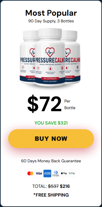 Buy PressureCalmX 3 Bottle